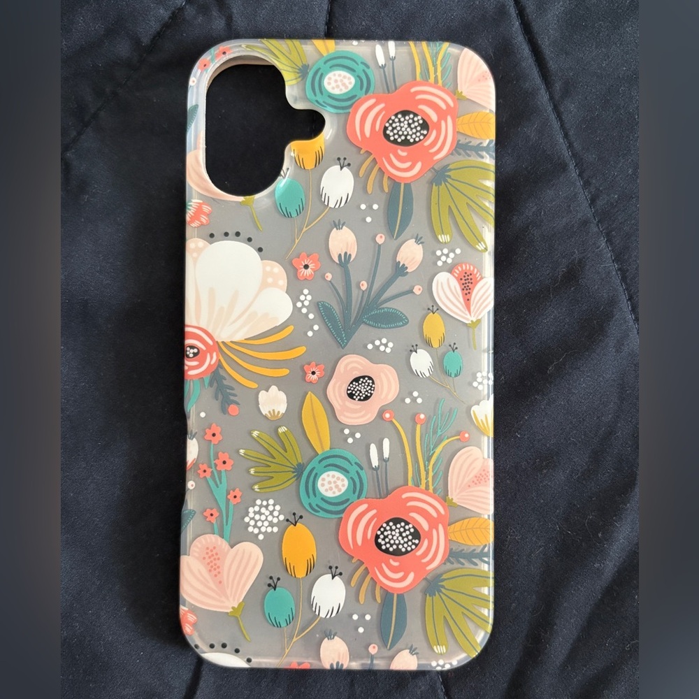 Vibrant Floral Phone Case - Multicolor